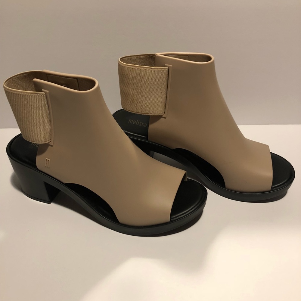 Melissa Elastic dance slingback heels